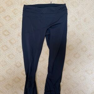 lululemon athletica Black Leggings cropped
